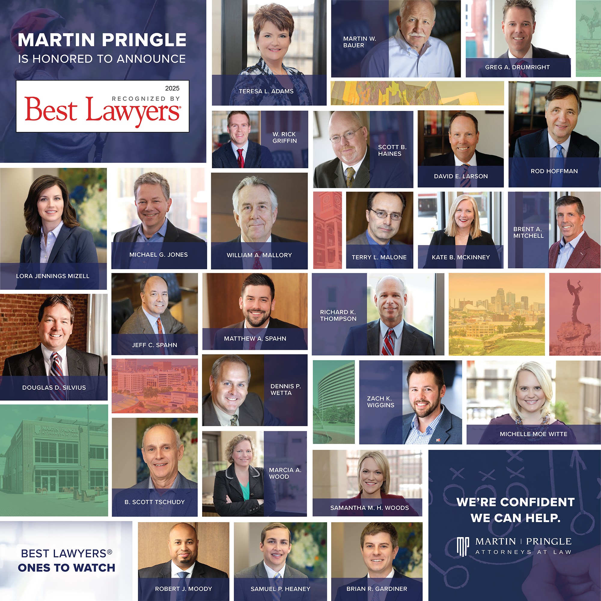 26 Martin Pringle Attorneys Recognized by Best Lawyers 2025