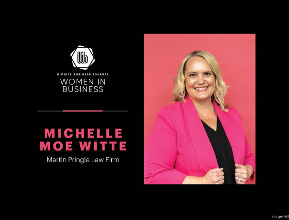 Michelle Moe Witte Recognized as a Woman in Business by the Wichita Business Journal